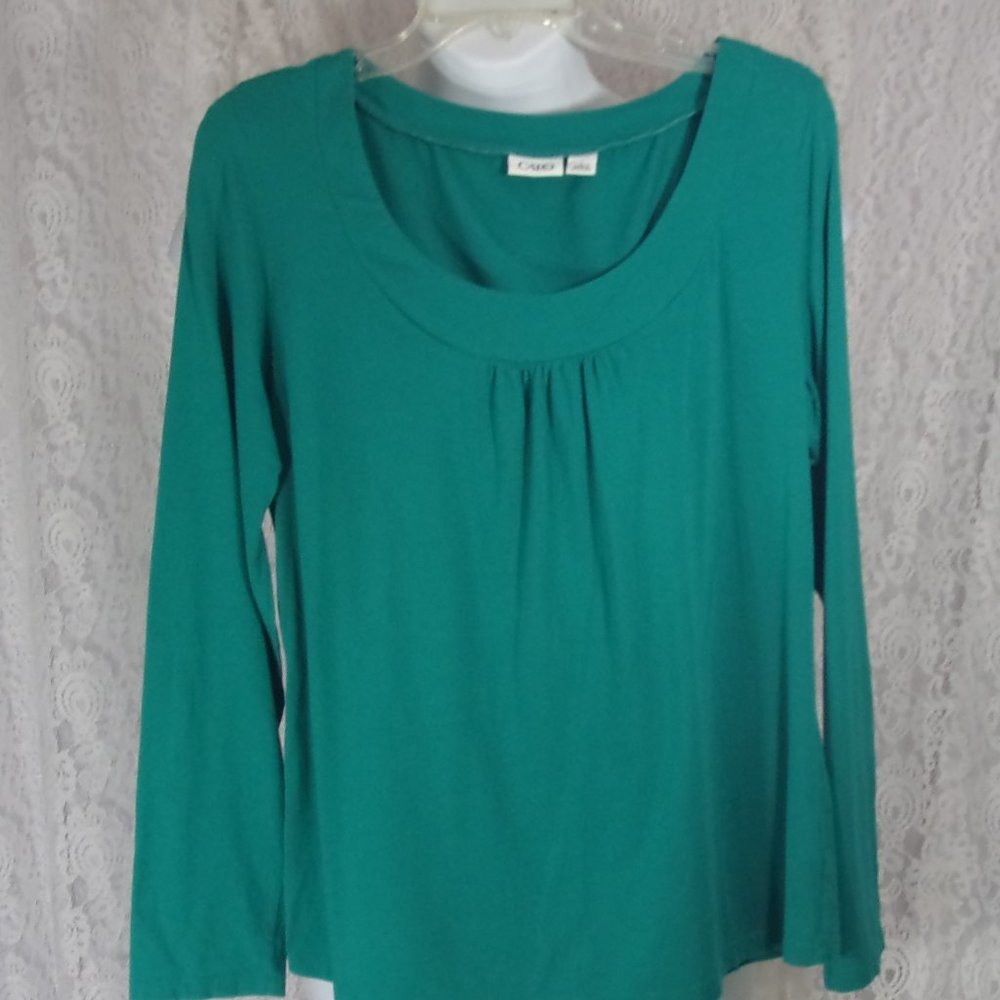 Cato Jade Green Knit Top Blouse